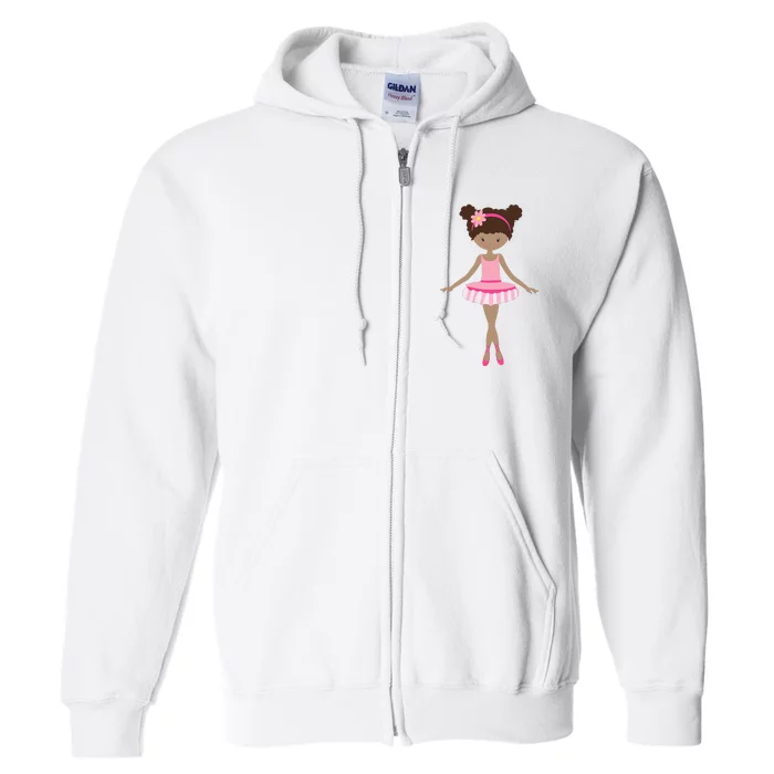 Cute Unique & Modern Ballet & Ballerina & Gift Full Zip Hoodie