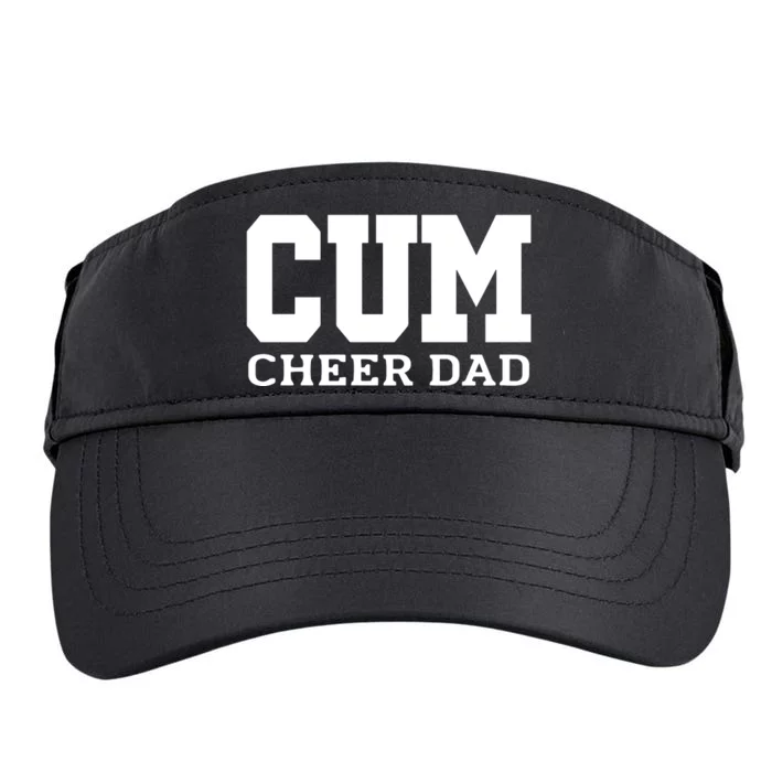 Christian University Michigan Cum Cheer Dad Adult Drive Performance Visor