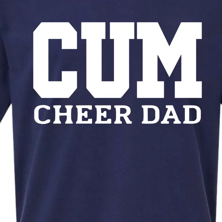 Christian University Michigan Cum Cheer Dad Sueded Cloud Jersey T-Shirt