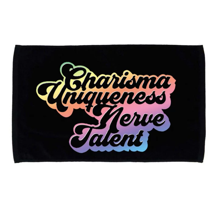 Charisma Uniqueness Nerve Talent Drag Race Queen Microfiber Hand Towel