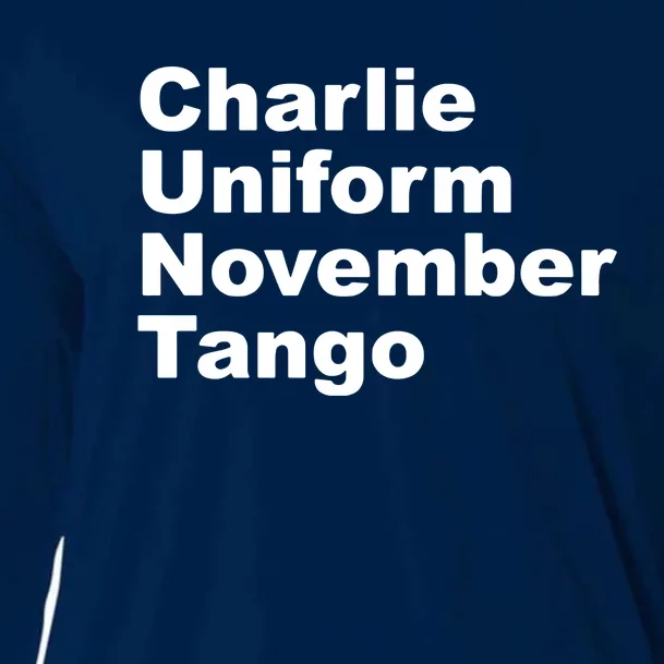 Charlie Uniform November Tango Cooling Performance Long Sleeve Crew