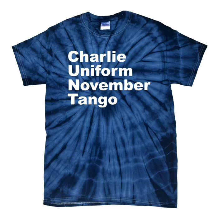 Charlie Uniform November Tango Tie-Dye T-Shirt