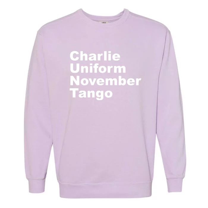 Charlie Uniform November Tango Garment-Dyed Sweatshirt