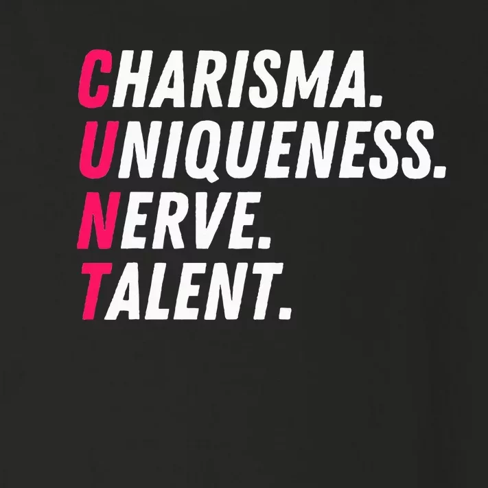 Charisma Uniqueness Nerve Talent Drag Race Queen Quote Toddler Long Sleeve Shirt