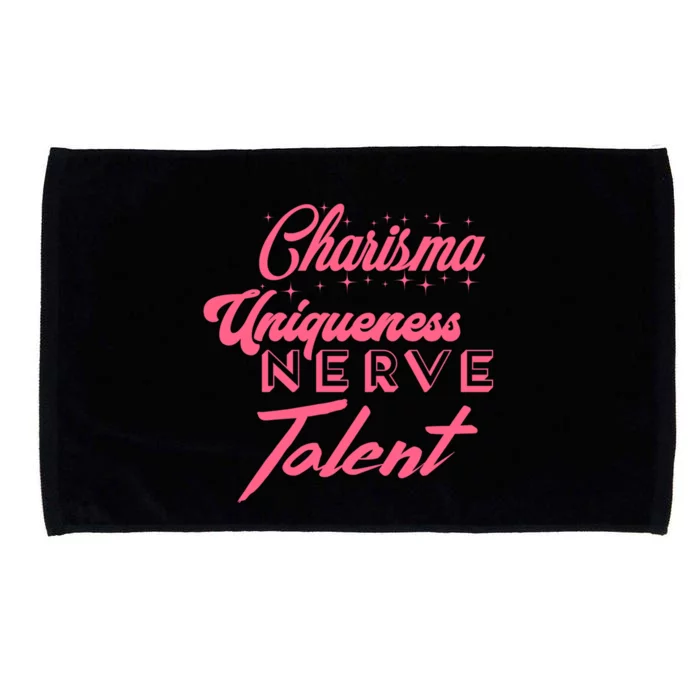 Charisma Uniqueness Nerve And Talent Microfiber Hand Towel