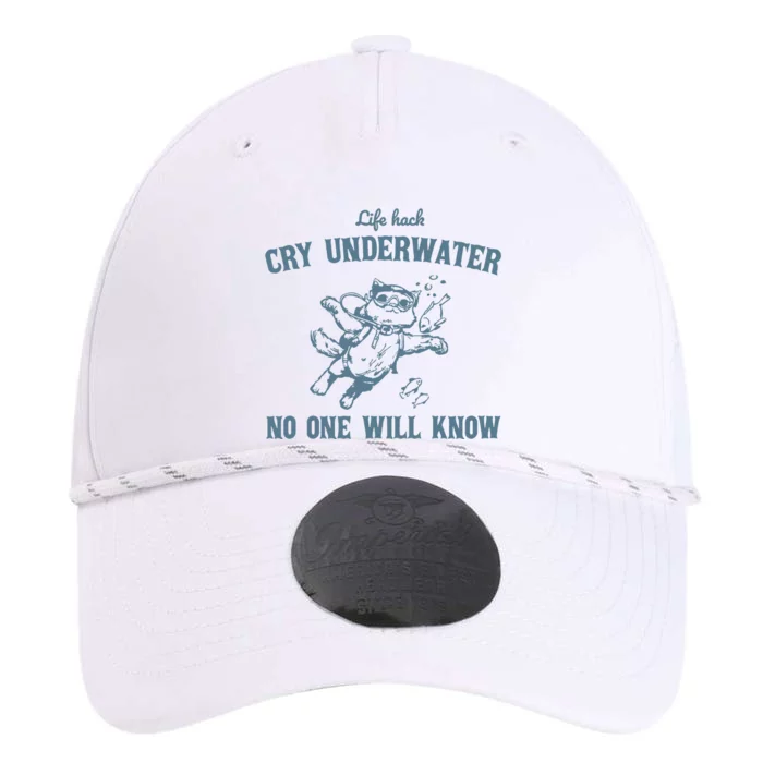 Cry Underwater No One Will Know Retro Performance The Dyno Cap