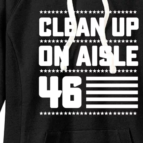 Clean Up On Aisle 46 Women's Fleece Hoodie