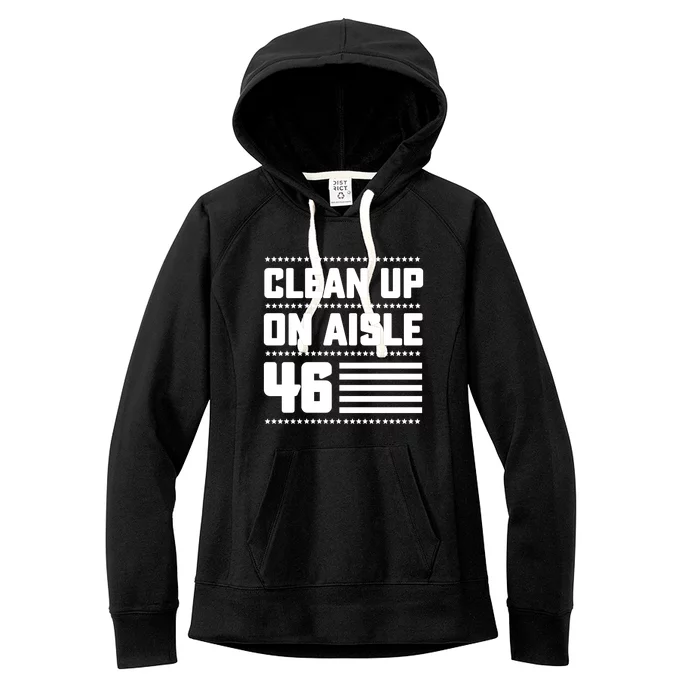 Clean Up On Aisle 46 Women's Fleece Hoodie