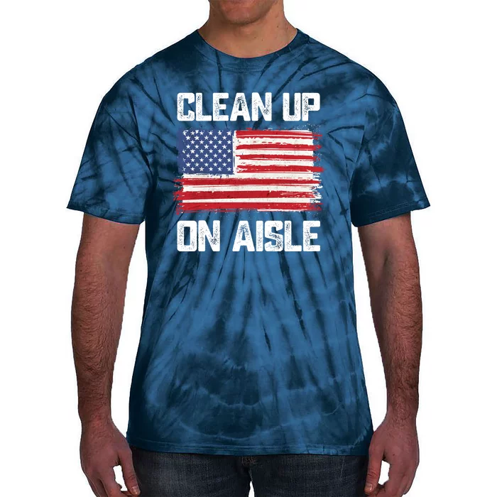 Clean Up On Aisle 46 Tie-Dye T-Shirt