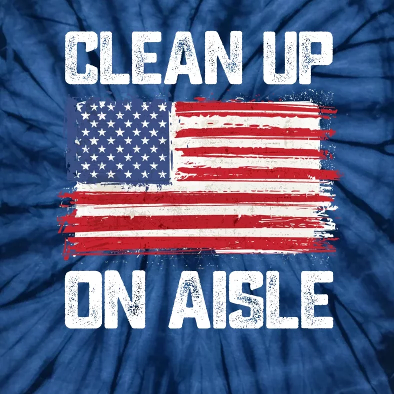 Clean Up On Aisle 46 Tie-Dye T-Shirt