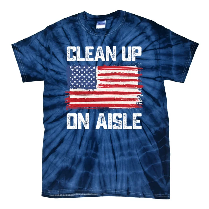 Clean Up On Aisle 46 Tie-Dye T-Shirt