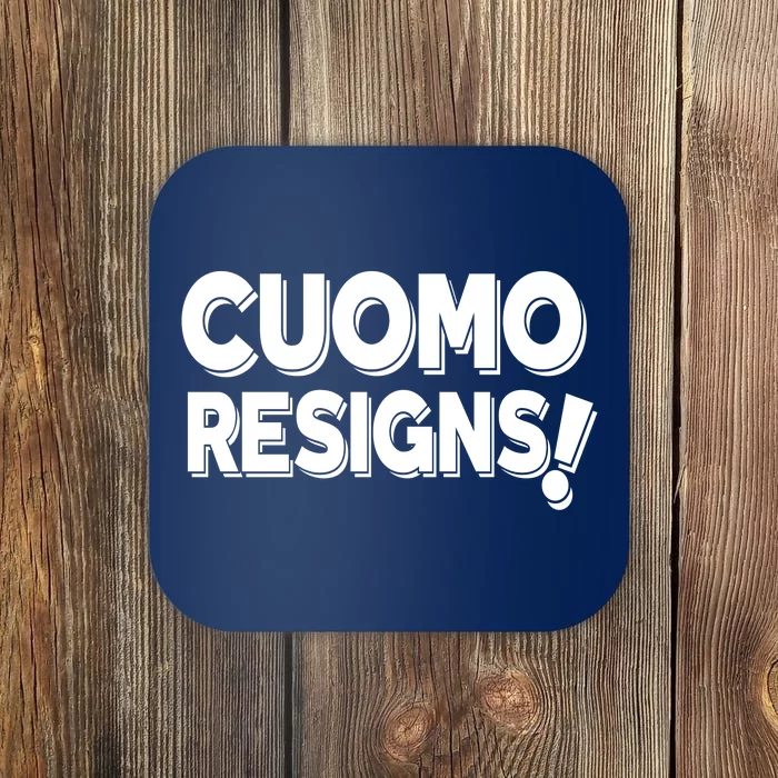 Cuomo Resigns Coaster