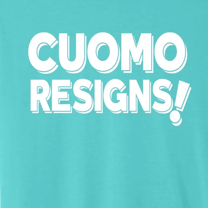 Cuomo Resigns ChromaSoft Performance T-Shirt