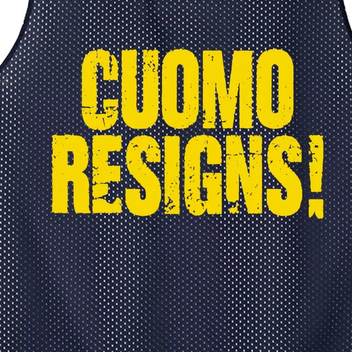 Cuomo Resigns Anti Andrew Cuomo Mesh Reversible Basketball Jersey Tank