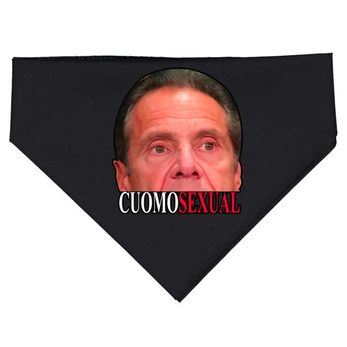 Cuomo Sexual USA-Made Doggie Bandana