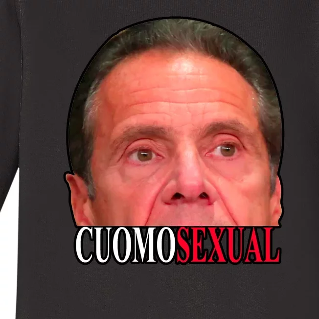 Cuomo Sexual Baby Long Sleeve Bodysuit