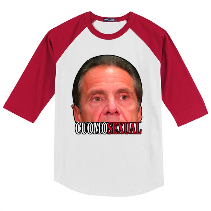 Cuomo Sexual Kids Colorblock Raglan Jersey