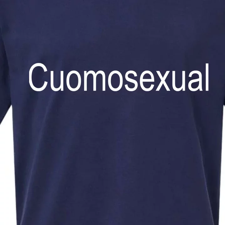 Cuomo Sexual Cuomosexual Sueded Cloud Jersey T-Shirt