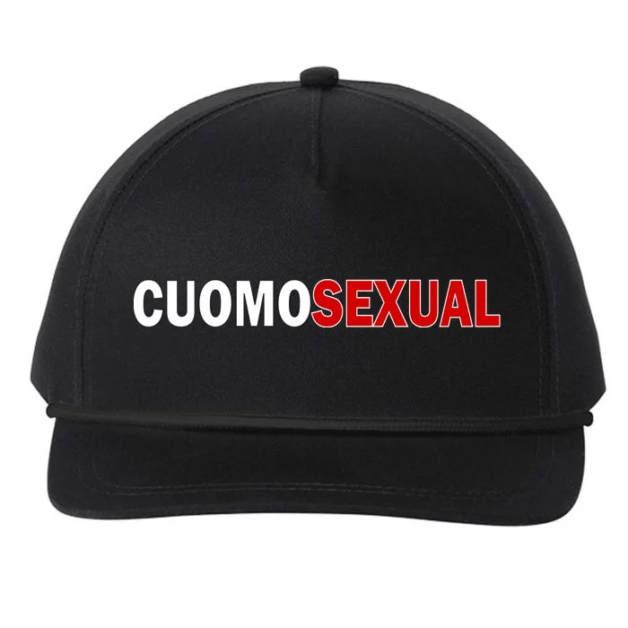 Cuomosexual Snapback Five-Panel Rope Hat