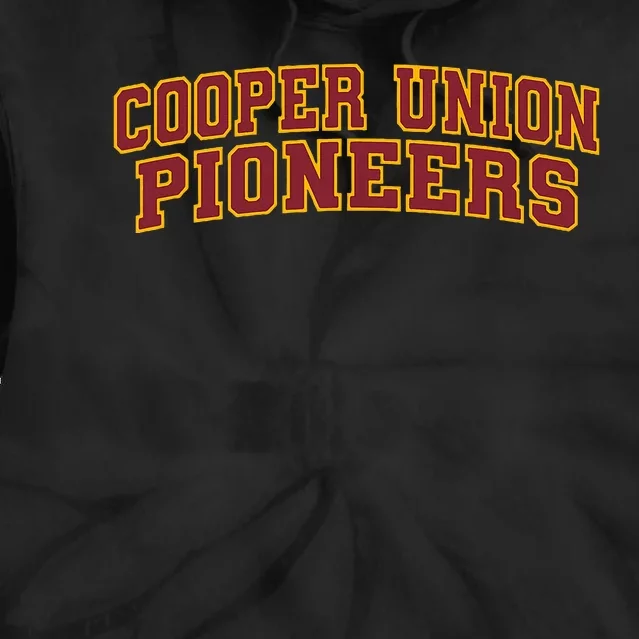 Cooper Union Pioneers Tie Dye Hoodie