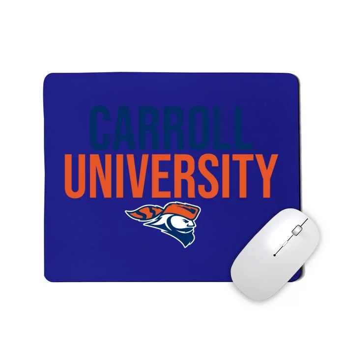 Carroll University Pioneers Stacked Great Gift Mousepad