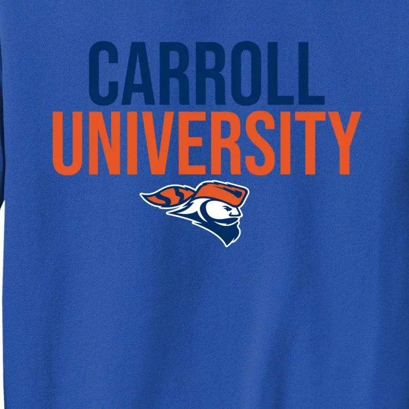 Carroll University Pioneers Stacked Great Gift Tall Sweatshirt