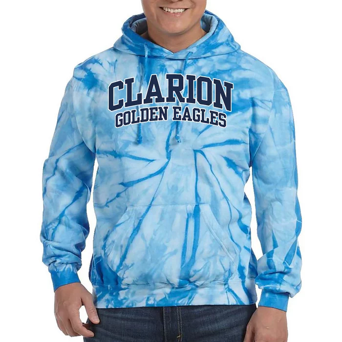 Clarion University Pennsylvania Golden Eagles Tie Dye Hoodie