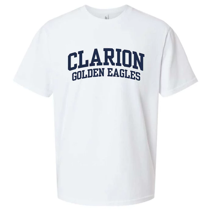 Clarion University Pennsylvania Golden Eagles Sueded Cloud Jersey T-Shirt