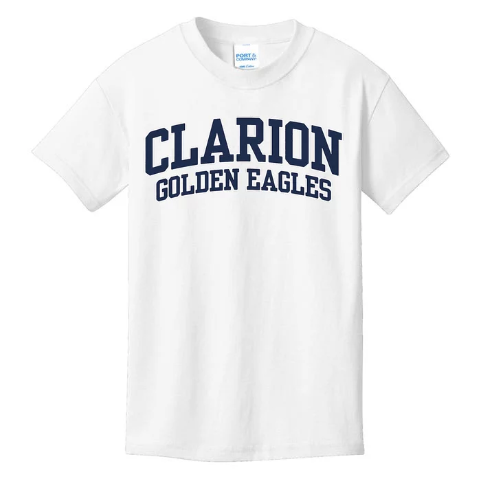 Clarion University Pennsylvania Golden Eagles Kids T-Shirt