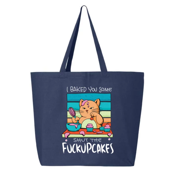 Cupcake Cat Bake You Fuckupcakes 25L Jumbo Tote