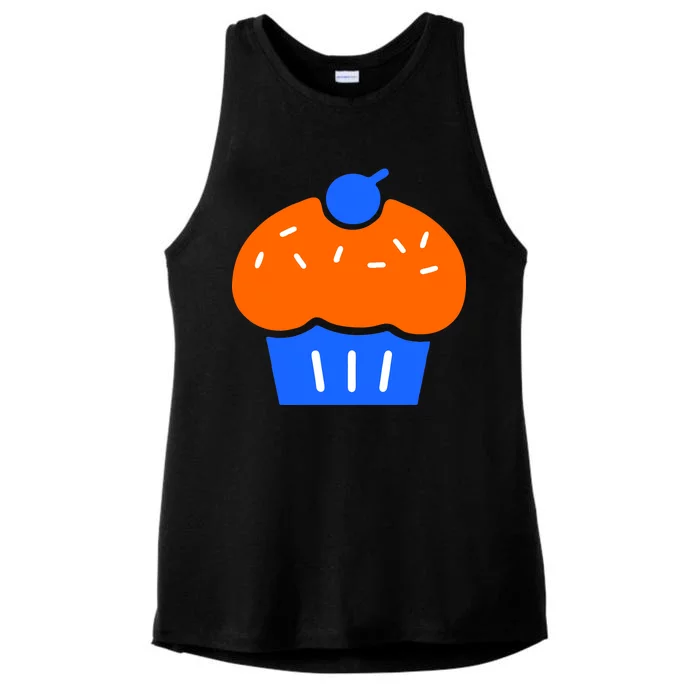 Cupcake KD KowarD Oklahoma City Basketball Ladies Tri-Blend Wicking Tank