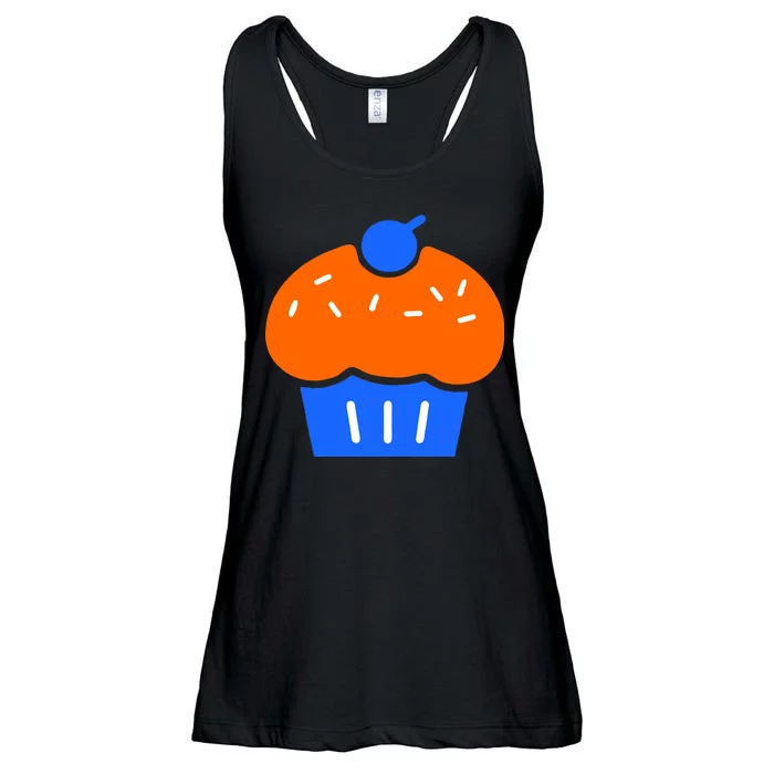 Cupcake KD KowarD Oklahoma City Basketball Ladies Essential Flowy Tank