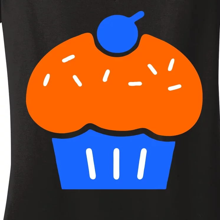 Cupcake KD KowarD Oklahoma City Basketball Women's V-Neck T-Shirt