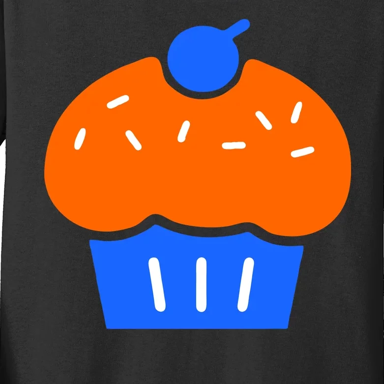 Cupcake KD KowarD Oklahoma City Basketball Kids Long Sleeve Shirt