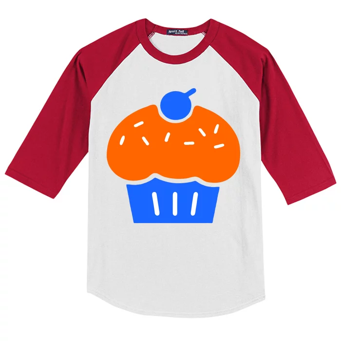 Cupcake KD KowarD Oklahoma City Basketball Kids Colorblock Raglan Jersey