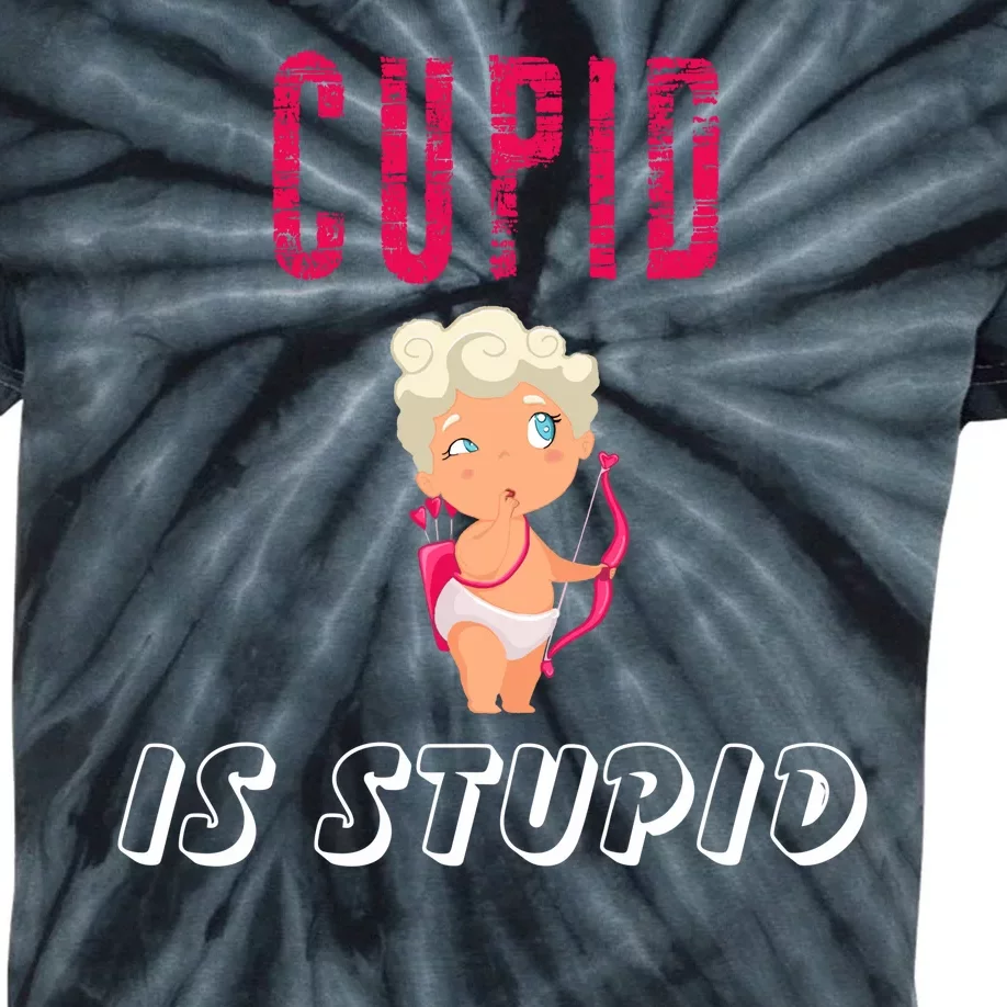 Cupid Is Stupid Kids Tie-Dye T-Shirt