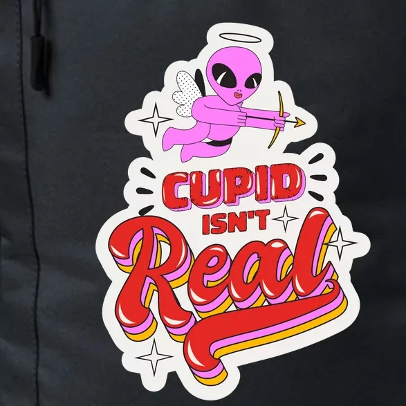 Cupid Isn't Real Funny Valentine's Day Daily Commute Backpack