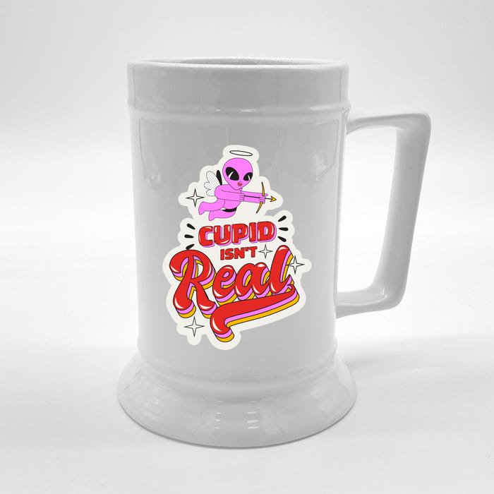 Cupid Isn't Real Funny Valentine's Day Front & Back Beer Stein