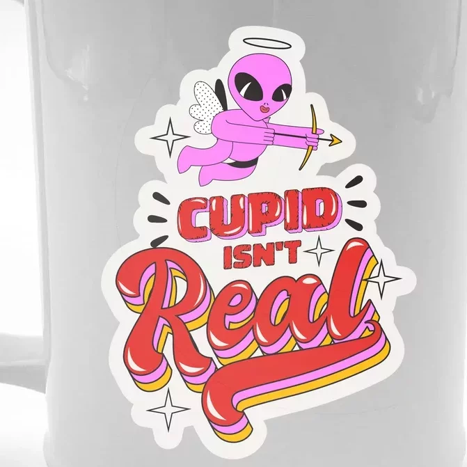 Cupid Isn't Real Funny Valentine's Day Front & Back Beer Stein