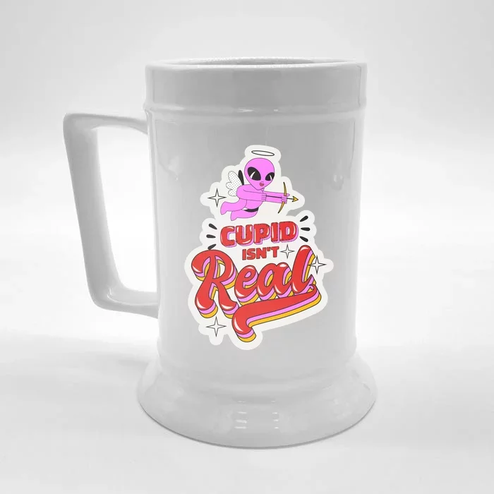 Cupid Isn't Real Funny Valentine's Day Front & Back Beer Stein