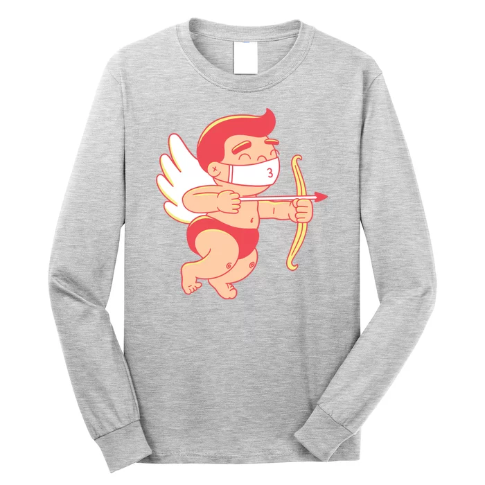 Cupid Quarantine Mask Long Sleeve Shirt