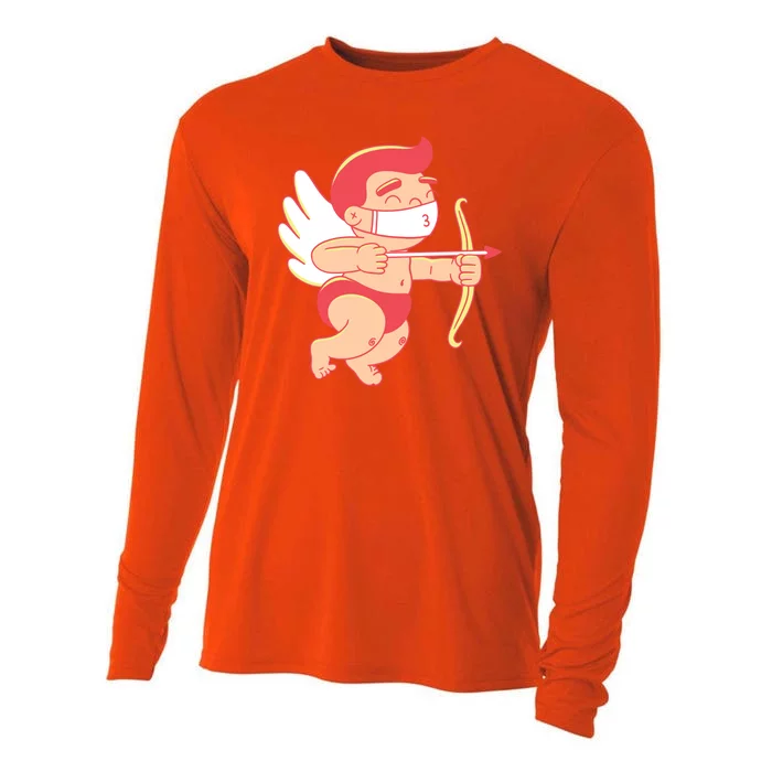 Cupid Quarantine Mask Cooling Performance Long Sleeve Crew