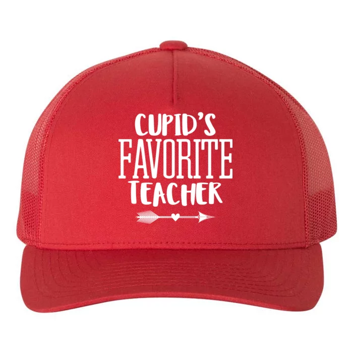 Cupid's Favorite Teacher Yupoong Adult 5-Panel Trucker Hat