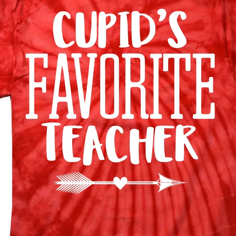 Cupid's Favorite Teacher Tie-Dye T-Shirt