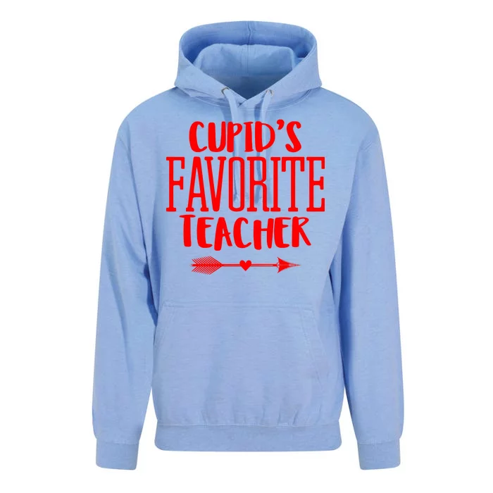 Cupid's Favorite Teacher Unisex Surf Hoodie