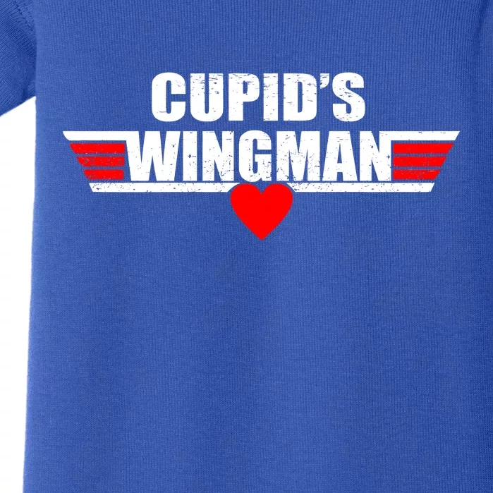 Cupid's Wingman Valentine's Day Baby Bodysuit