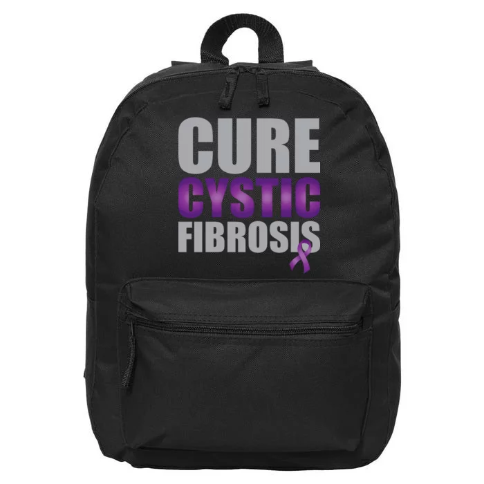 Cure Cystic Fibrosis 16 in Basic Backpack