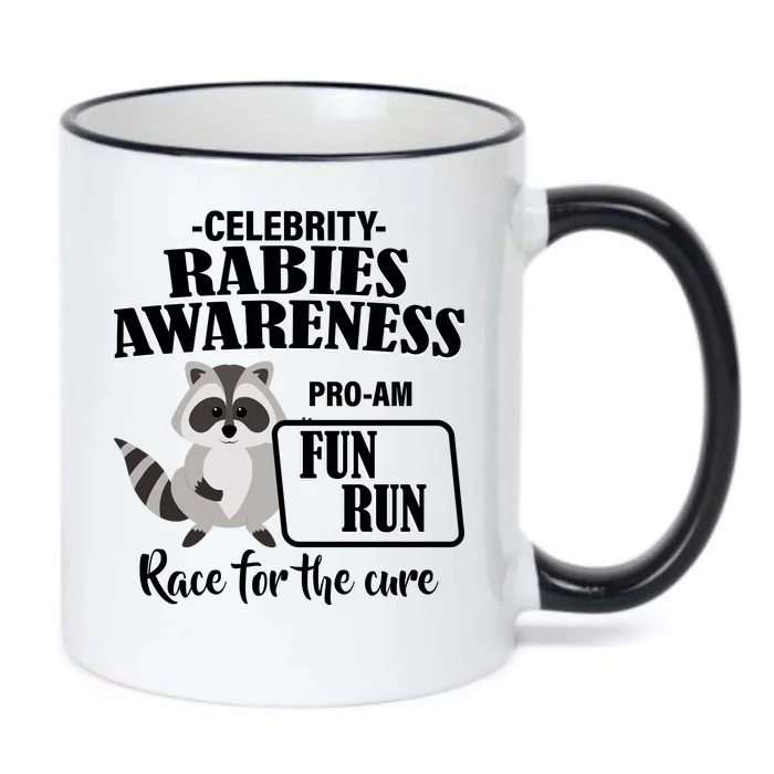 Cure For Rabies Fun Run Black Color Changing Mug