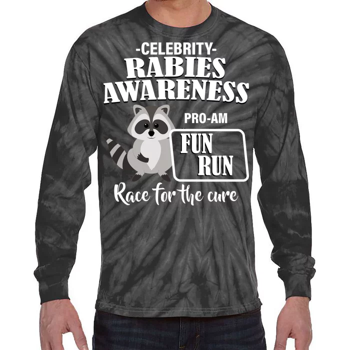 Cure For Rabies Fun Run Tie-Dye Long Sleeve Shirt