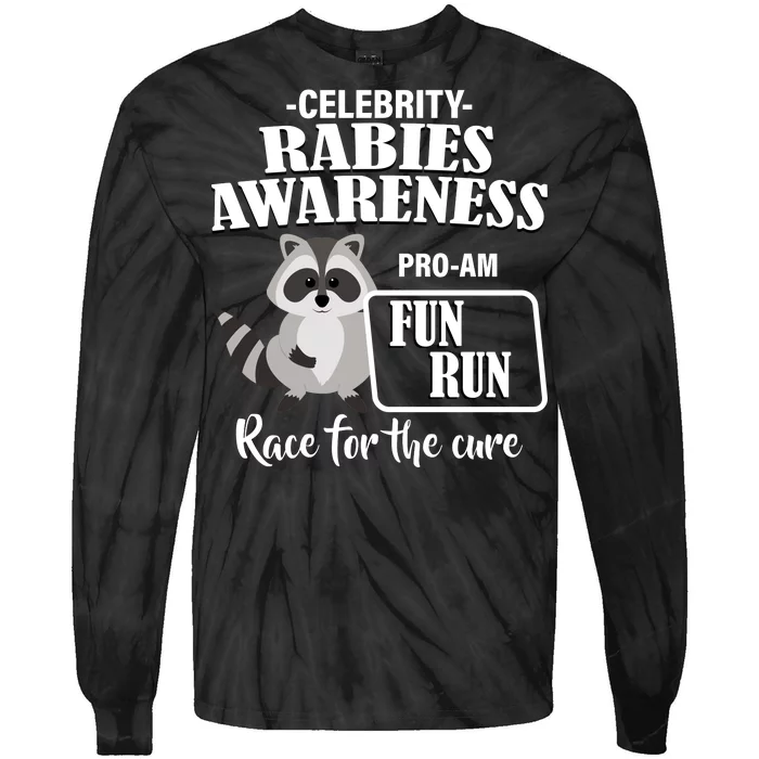 Cure For Rabies Fun Run Tie-Dye Long Sleeve Shirt